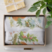 Niedliche Weihnachtsfoxen Seidenpapier (Geschenk)