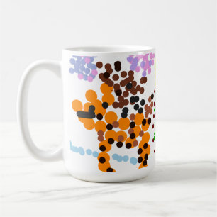 Niedliche Weihnachtsfreude Kaffeetasse