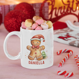 Niedliche Weihnachtsgebäck Cookie Tasse