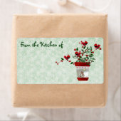 Niedliche Weihnachtsgeburten - Küchenschilder (Insitu)