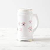 Niedliche Weihnachtsgeister-Tasse | Holiday Ginger Bierglas (VorderseiteRechts)