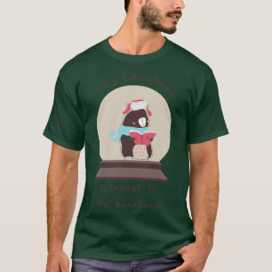 Niedliche Weihnachtsgeschenke für Buchliebhaber T-Shirt