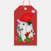 Niedliche Weihnachtsgeschenke Geschenkanhänger (Rückseite)