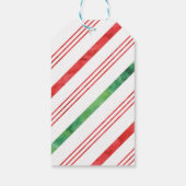 Niedliche Weihnachtsgeschenke Geschenkanhänger (Rückseite)