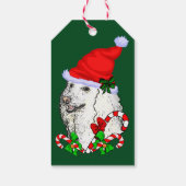 Niedliche Weihnachtsgeschenke Geschenkanhänger (Rückseite)