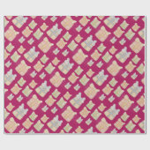 Niedliche Weihnachtsgeschenke handbemalt Geschenkpapier (Flach)