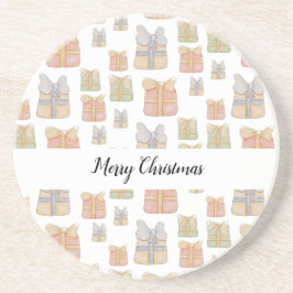 Niedliche Weihnachtsgeschenke handbemalt Getränkeuntersetzer