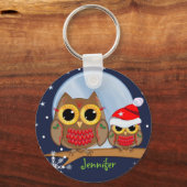 Niedliche Weihnachtsgeschenke und Individuelle Nam Schlüsselanhänger (Vorderseite)