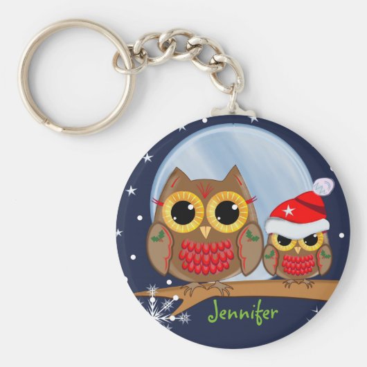 Niedliche Weihnachtsgeschenke und Individuelle Nam Schlüsselanhänger (Vorne)