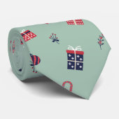 Niedliche Weihnachtsgeschenke Ziermuster Krawatte (Gerollt)