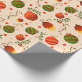 niedliche Weihnachtsgeschenkpapier Geschenkpapier (Ecke)