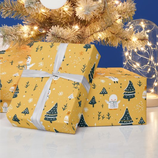 niedliche Weihnachtsgeschenkpapier Geschenkpapier (Feiertage)
