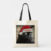 Niedliche Weihnachtsgeschenktasche, Personalisiert Tragetasche (Rückseite)