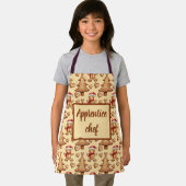 Niedliche Weihnachtsgingerbrot-Schürze für Kinder Schürze (Insitu)