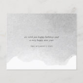 Niedliche Weihnachtsgnoma Weihnachtskarte (Rückseite)