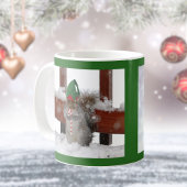 Niedliche Weihnachtshörnchen-Tasse Kaffeetasse