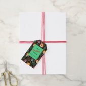 Niedliche Weihnachtshunde Geschenkanhänger (Mit Garn)