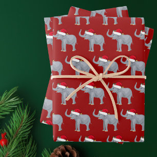 Niedliche Weihnachtsjunge Geschenkpapier Set