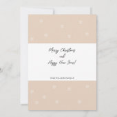 Niedliche Weihnachtskakao und Kekse Wasserfarbe (Rückseite)