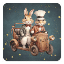 Niedliche Weihnachtskaninchen