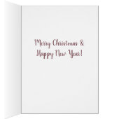 Niedliche Weihnachtskarte (Innen (Rechts))