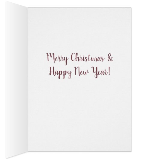 Niedliche Weihnachtskarte (Innen (Rechts))