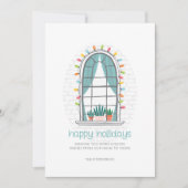 Niedliche Weihnachtskarte Feiertagskarte (Vorderseite)