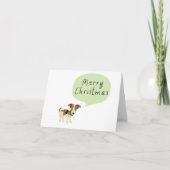 Niedliche Weihnachtskarte Feiertagskarte (Vorderseite)
