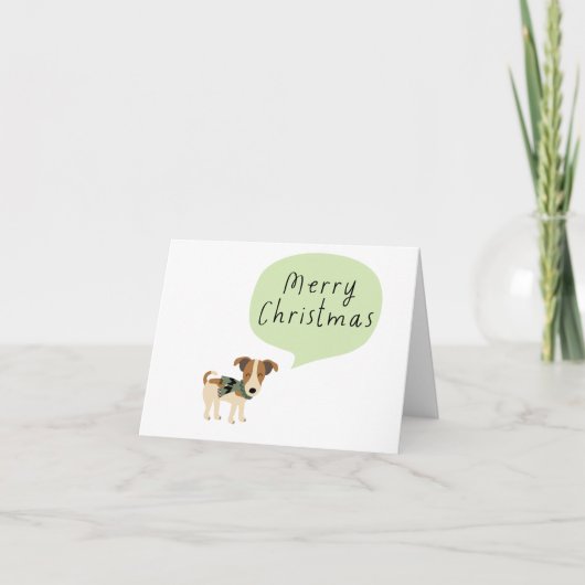 Niedliche Weihnachtskarte Feiertagskarte (Vorderseite)