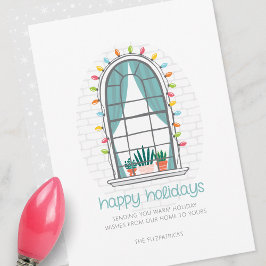 Niedliche Weihnachtskarte Feiertagskarte