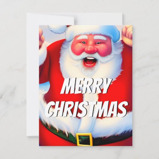 Niedliche Weihnachtskarte Feiertagskarte (Vorderseite)
