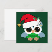 Niedliche Weihnachtskarte Feiertagskarte (Vorne/Hinten)