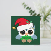 Niedliche Weihnachtskarte Feiertagskarte (Stehend Vorderseite)