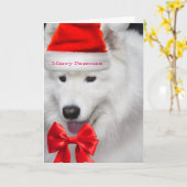 Niedliche Weihnachtskarte Karte (Gelbe Blume)