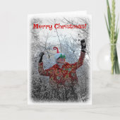 Niedliche Weihnachtskarte Karte (Vorderseite)