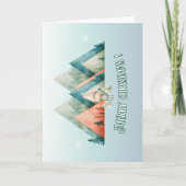 Niedliche Weihnachtskarte Karte (Vorderseite)