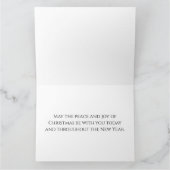 Niedliche Weihnachtskarte Karte (Innenseite)