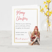 Niedliche Weihnachtskarte Karte (Gelbe Blume)