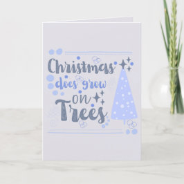 Niedliche Weihnachtskarte Personalisierter Feierta Dankeskarte