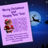 Niedliche Weihnachtskarte Postkarte