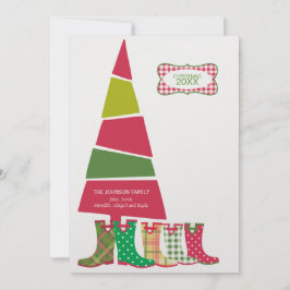 Niedliche Weihnachtskarten Feiertagskarte