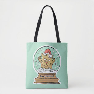 Niedliche Weihnachtskartentaschen Tasche