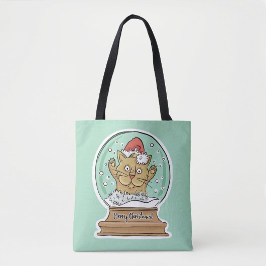 Niedliche Weihnachtskartentaschen Tasche (Vorderseite)