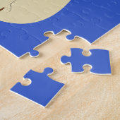 Niedliche Weihnachtskatze Puzzle (Seite)