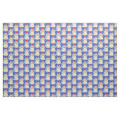 Niedliche Weihnachtskatze Stoff (Yard (91,4 cm))