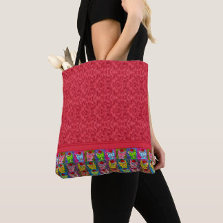 Niedliche Weihnachtskatze Tasche