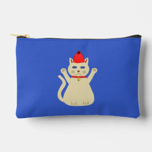 Niedliche Weihnachtskatze Zubehörtasche