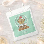 Niedliche Weihnachtskatzentasche Geschenktütchen (Ausgeschnitten)