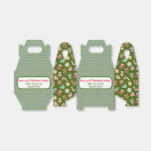 Niedliche Weihnachtskekse Geschenkschachtel (Ungefaltet)