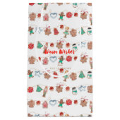 Niedliche Weihnachtskekse | Geschenktasche Kleine Geschenktüte (Vorderseite)